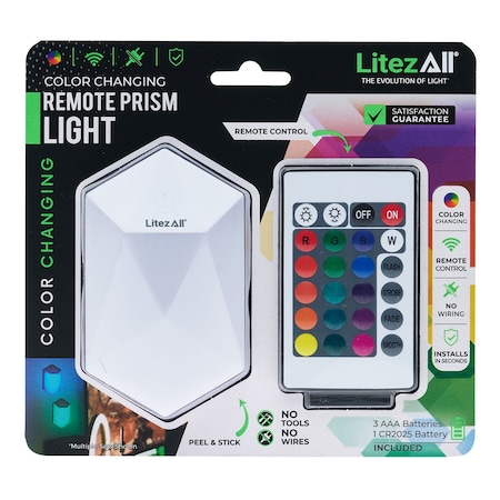 Promier Products Remote Control RGB Prism Light LA-PRSMRGB-6/24